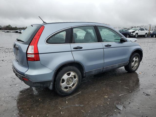 5J6RE38378L002180 - 2008 HONDA CR-V LX BLUE photo 3