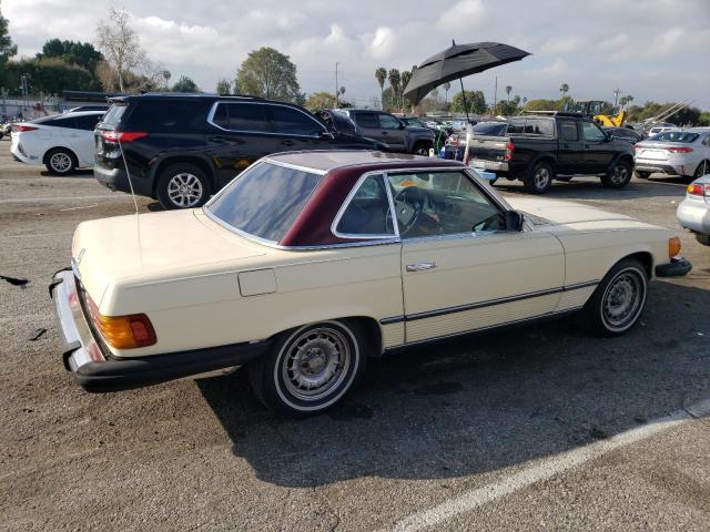 10704412030182 - 1976 MERCEDES-BENZ 450SL CREAM photo 3