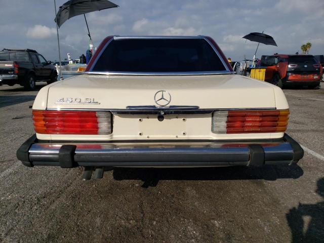 10704412030182 - 1976 MERCEDES-BENZ 450SL CREAM photo 6