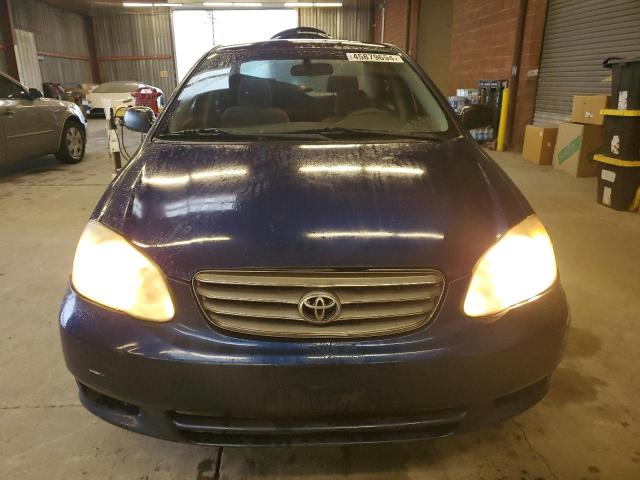 JTDBR32E040051741 - 2004 TOYOTA COROLLA CE BLUE photo 5