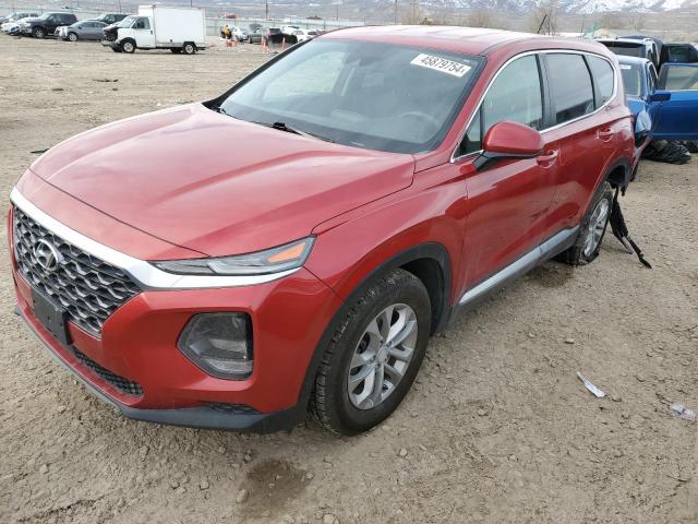 5NMS2CAD6KH078887 - 2019 HYUNDAI SANTA FE SE RED photo 1