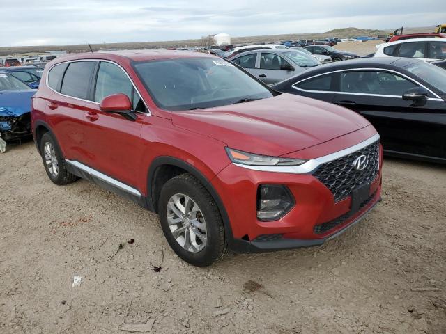 5NMS2CAD6KH078887 - 2019 HYUNDAI SANTA FE SE RED photo 4