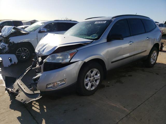 1GNKREED3BJ230501 - 2011 CHEVROLET TRAVERSE LS SILVER photo 1