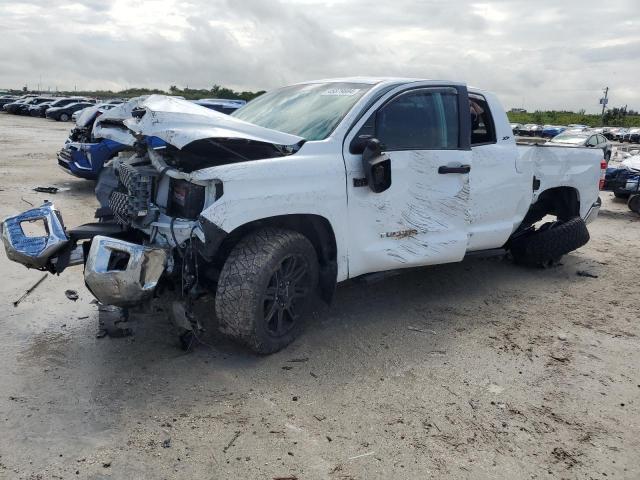 5TFUY5F1XMX981409 - 2021 TOYOTA TUNDRA DOUBLE CAB SR/SR5 WHITE photo 1