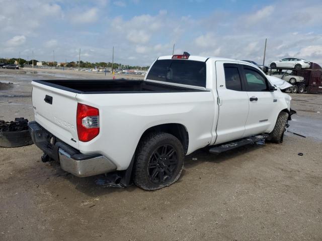 5TFUY5F1XMX981409 - 2021 TOYOTA TUNDRA DOUBLE CAB SR/SR5 WHITE photo 3