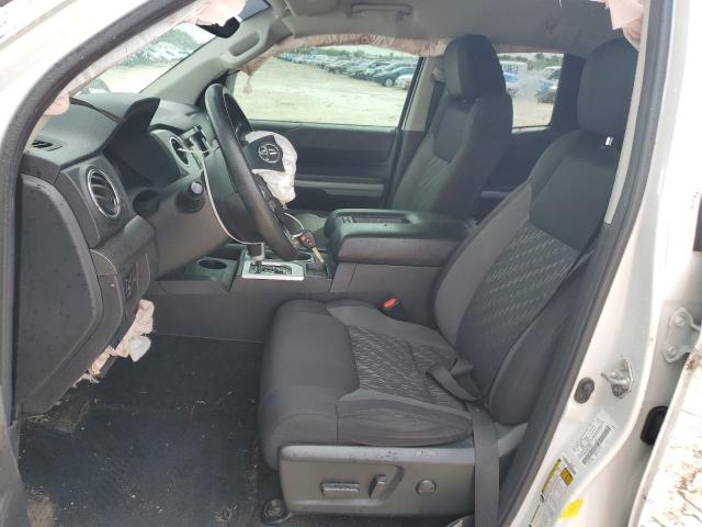 5TFUY5F1XMX981409 - 2021 TOYOTA TUNDRA DOUBLE CAB SR/SR5 WHITE photo 7
