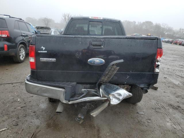 1FTPX14516FB23740 - 2006 FORD F150 BLACK photo 6