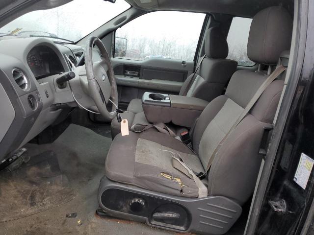 1FTPX14516FB23740 - 2006 FORD F150 BLACK photo 7