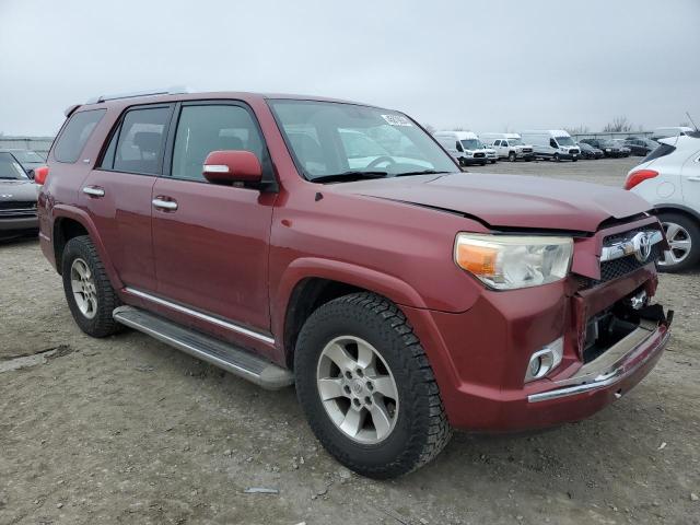 JTEZU5JR5A5003577 - 2010 TOYOTA 4RUNNER SR5 MAROON photo 4