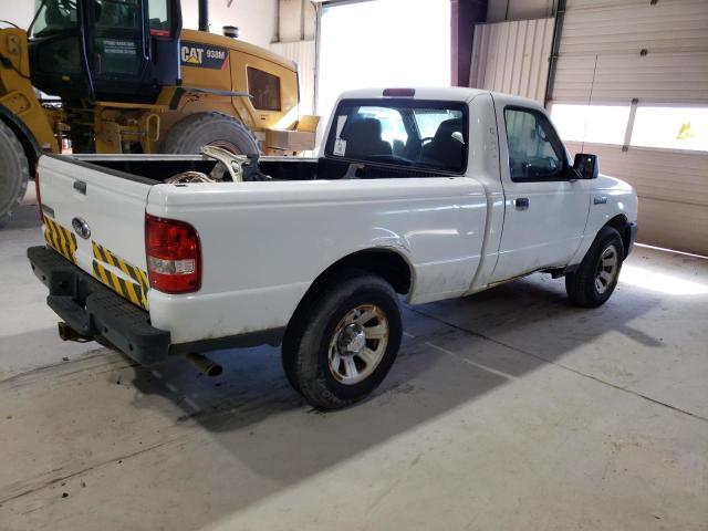 1FTYR10D39PA37887 - 2009 FORD RANGER WHITE photo 3