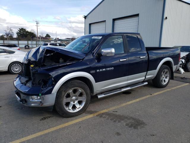 1C6RD7JT3CS191264 - 2012 DODGE RAM 1500 LARAMIE BLUE photo 1