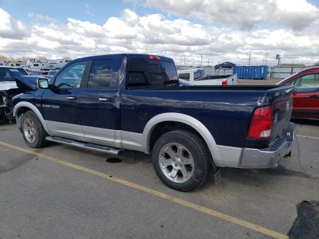 1C6RD7JT3CS191264 - 2012 DODGE RAM 1500 LARAMIE BLUE photo 2