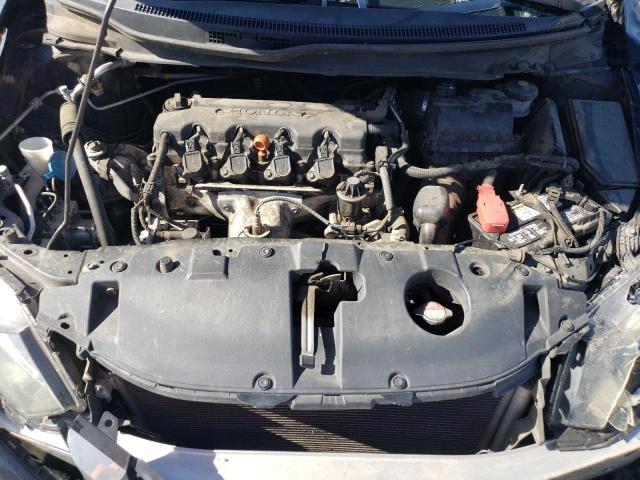 19XFB2F92EE256970 - 2014 HONDA CIVIC EXL შავი ფოტო 11