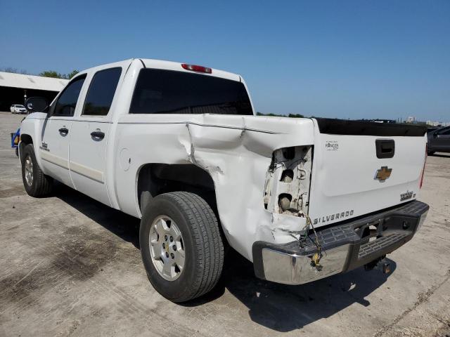 3GCEC13J87G505328 - 2007 CHEVROLET SILVERADO C1500 CREW CAB WHITE photo 2