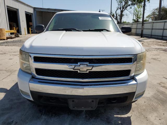 3GCEC13J87G505328 - 2007 CHEVROLET SILVERADO C1500 CREW CAB WHITE photo 5