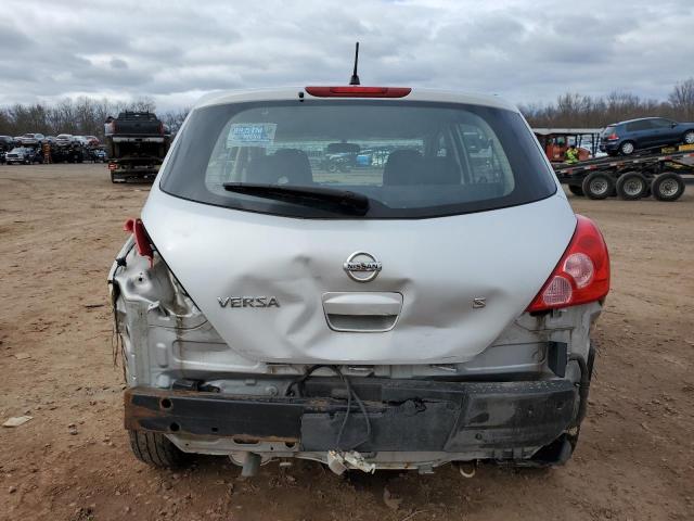 3N1BC13E07L412349 - 2007 NISSAN VERSA S SILVER photo 6