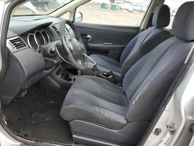 3N1BC13E07L412349 - 2007 NISSAN VERSA S SILVER photo 7