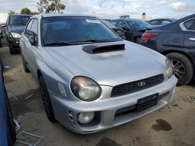 JF1GD29632H504221 - 2002 SUBARU IMPREZA WRX GRAY photo 4