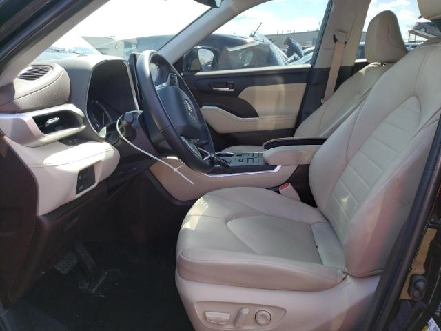 5TDGZRBHXNS213988 - 2022 TOYOTA HIGHLANDER XLE Qara foto 7