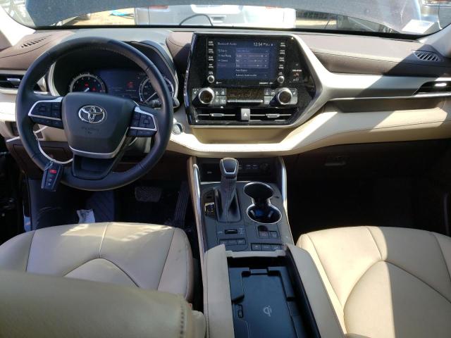 5TDGZRBHXNS213988 - 2022 TOYOTA HIGHLANDER XLE Qara foto 8