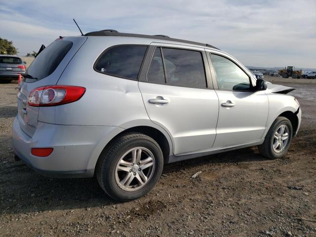 5NMSG3ABXAH386014 - 2010 HYUNDAI SANTA FE GLS SILVER photo 3