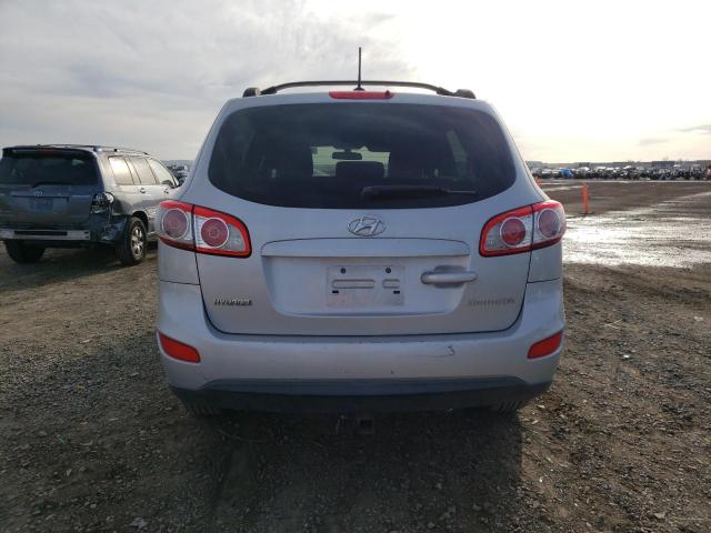 5NMSG3ABXAH386014 - 2010 HYUNDAI SANTA FE GLS SILVER photo 6