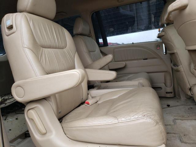 5FNRL38895B078425 - 2005 HONDA ODYSSEY TOURING WHITE photo 10