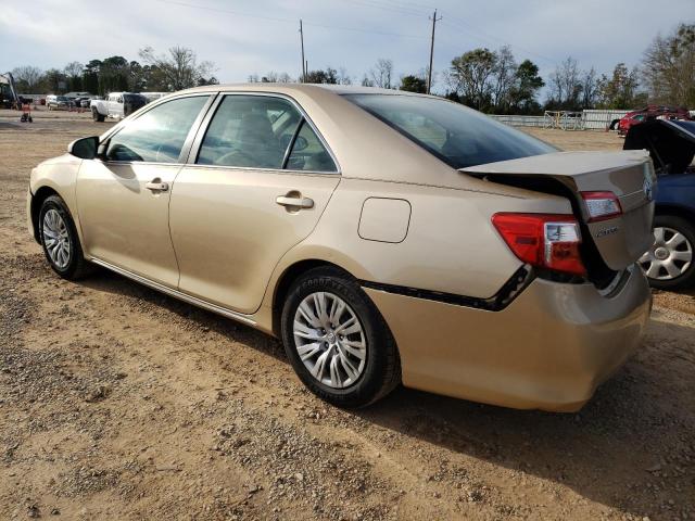 4T1BF1FK2CU044676 - 2012 TOYOTA CAMRY BASE GOLD photo 2