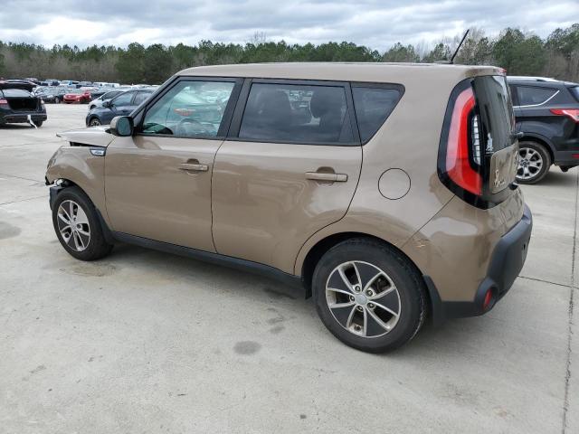 KNDJN2A24G7267953 - 2016 KIA SOUL BROWN photo 2