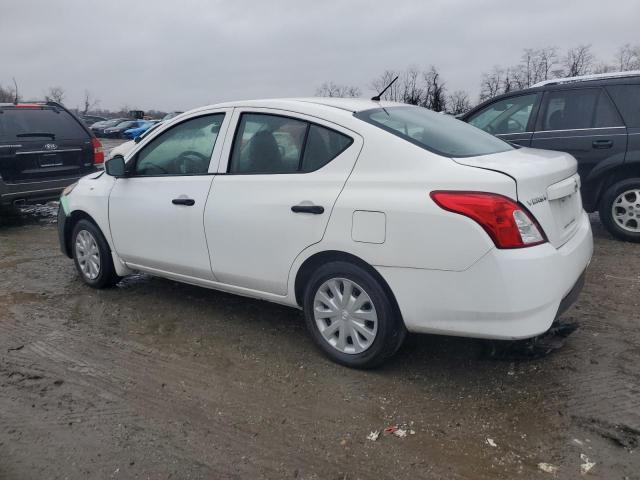 3N1CN7AP1GL916303 - 2016 NISSAN VERSA S WHITE photo 2