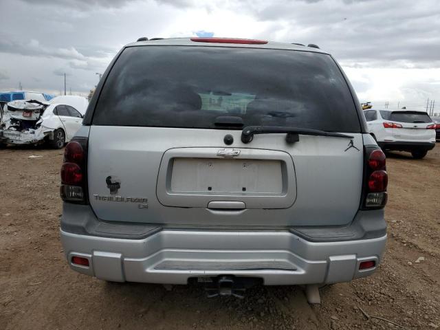 1GNDS13S472158264 - 2007 CHEVROLET TRAILBLAZE LS SILVER photo 6