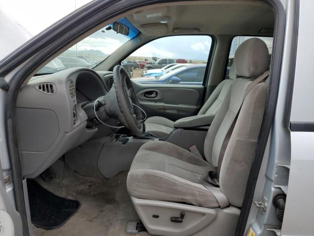 1GNDS13S472158264 - 2007 CHEVROLET TRAILBLAZE LS SILVER photo 7