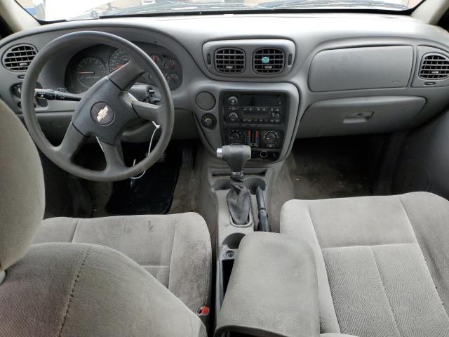 1GNDS13S472158264 - 2007 CHEVROLET TRAILBLAZE LS SILVER photo 8