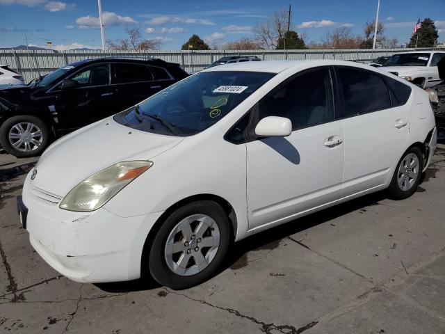 JTDKB20UX40069589 - 2004 TOYOTA PRIUS WHITE photo 1