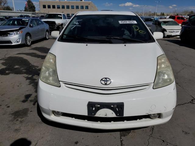 JTDKB20UX40069589 - 2004 TOYOTA PRIUS WHITE photo 5