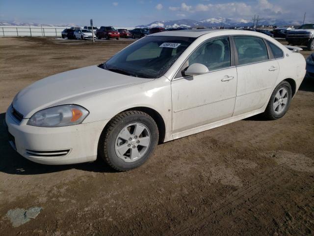 2G1WT57N191303671 - 2009 CHEVROLET IMPALA 1LT WHITE photo 1