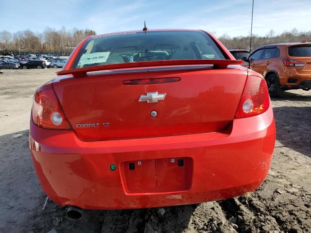 1G1AT58H197145502 - 2009 CHEVROLET COBALT LT RED photo 6