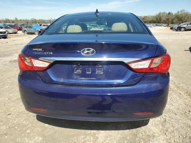 5NPEB4AC7BH305128 - 2011 HYUNDAI SONATA GLS BLUE photo 6