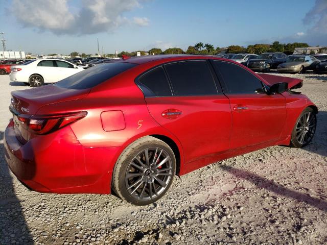 JN1FV7DP6MM850468 - 2021 INFINITI Q50 RED SPORT 400 RED photo 3