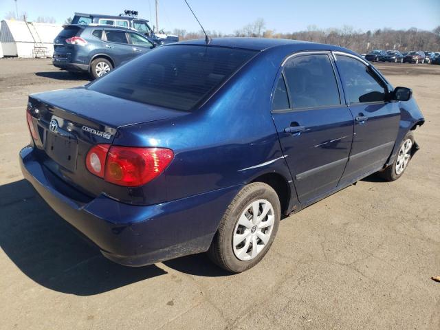 JTDBR32E430005666 - 2003 TOYOTA COROLLA CE BLUE photo 3