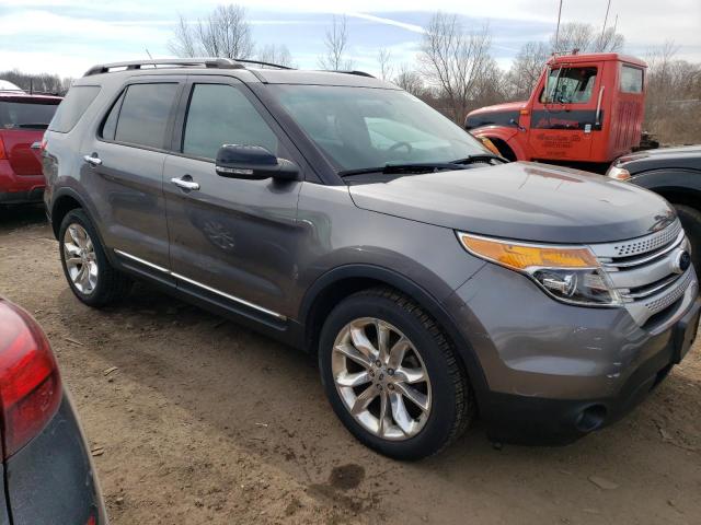 1FM5K8D80DGA53885 - 2013 FORD EXPLORER XLT GRAY photo 4