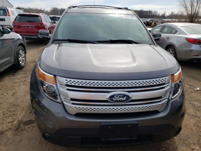 1FM5K8D80DGA53885 - 2013 FORD EXPLORER XLT GRAY photo 5