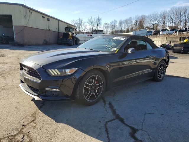 1FATP8UH5F5414786 - 2015 FORD MUSTANG BLACK photo 1