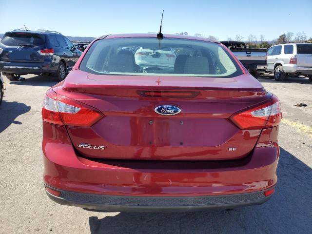 1FADP3F28DL305246 - 2013 FORD FOCUS SE RED photo 6