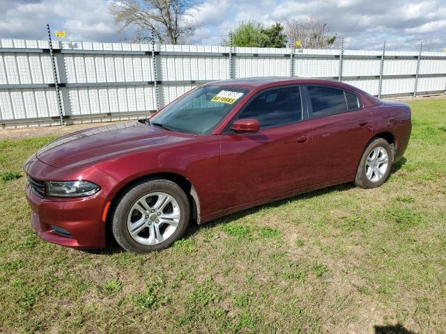 2C3CDXBG5KH720837 - 2019 DODGE CHARGER SXT MAROON photo 1