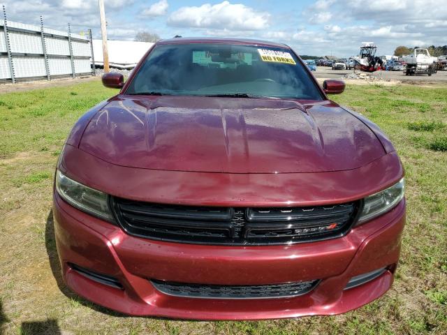 2C3CDXBG5KH720837 - 2019 DODGE CHARGER SXT MAROON photo 5