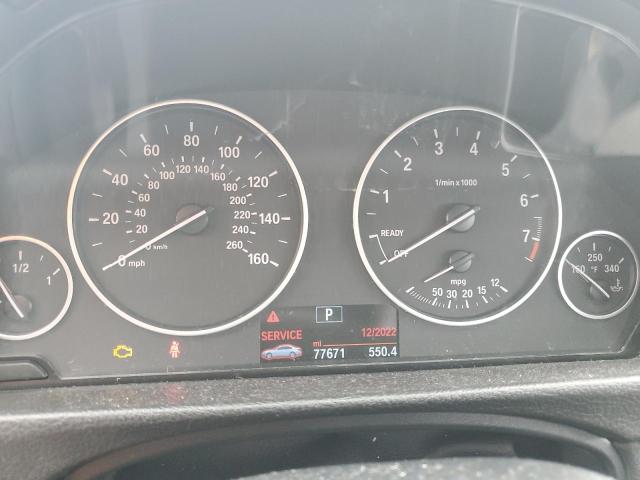 WBA3C3G57FNS76532 - 2015 BMW 320 I XDRIVE GRAY photo 9