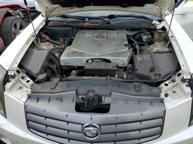 1G6DM577440100343 - 2004 CADILLAC CTS WHITE photo 11