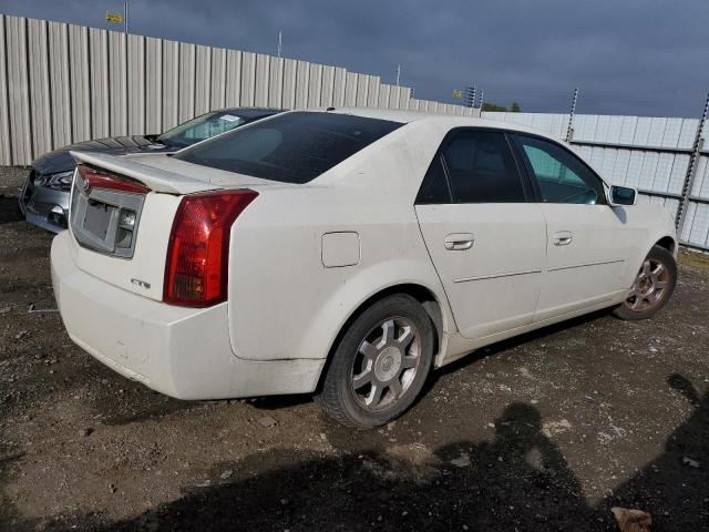 1G6DM577440100343 - 2004 CADILLAC CTS WHITE photo 3