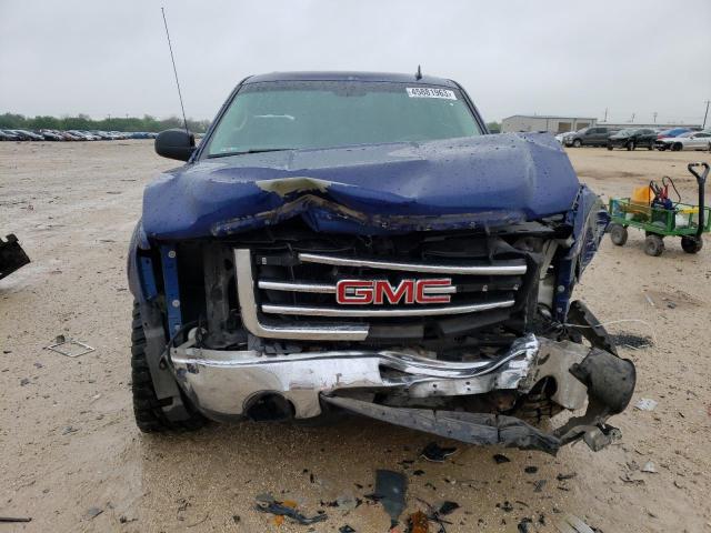 3GTP1VE06DG163027 - 2013 GMC SIERRA C1500 SLE BLUE photo 5